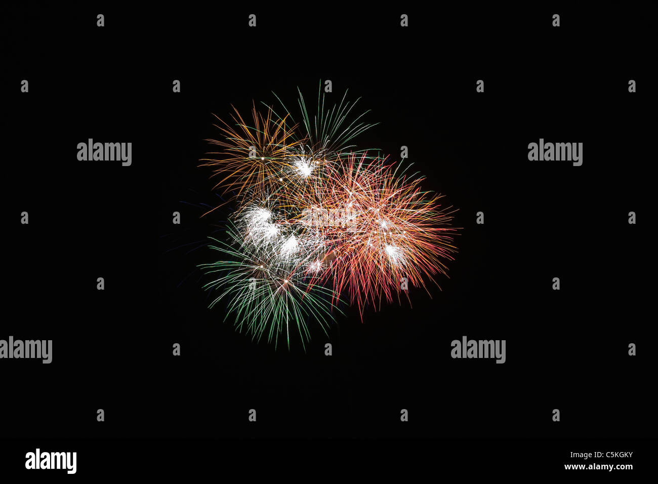 4th of July fireworks celebration Stock Photo Alamy