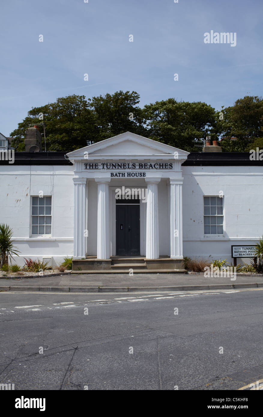 Tunnels beaches Stock Photo Alamy