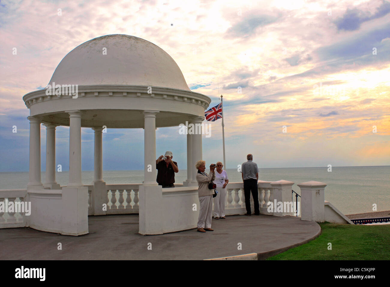 gazebo at Bexhill, England Stock Photo