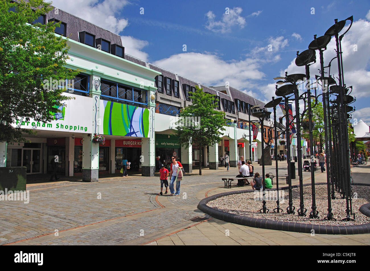 Fareham Shopping Centre, West Street, Fareham, Hampshire, England, United Kingdom Stock Photo