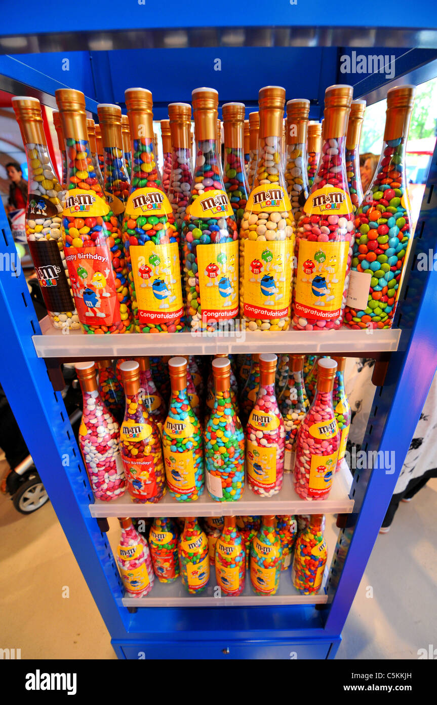 M&M's opens flagship UK store with giant chocolate wall