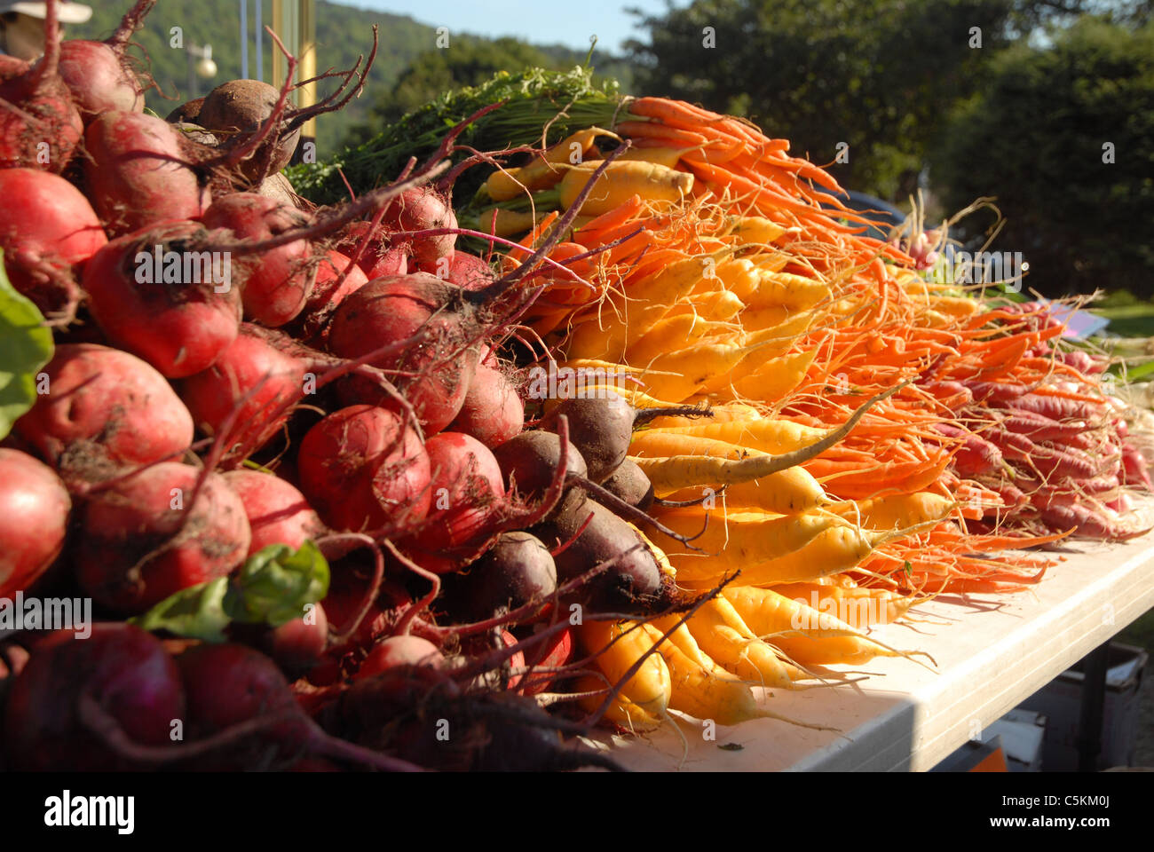 Locally grown vegetables waitsfield vt farmers market hires stock photography and images Alamy