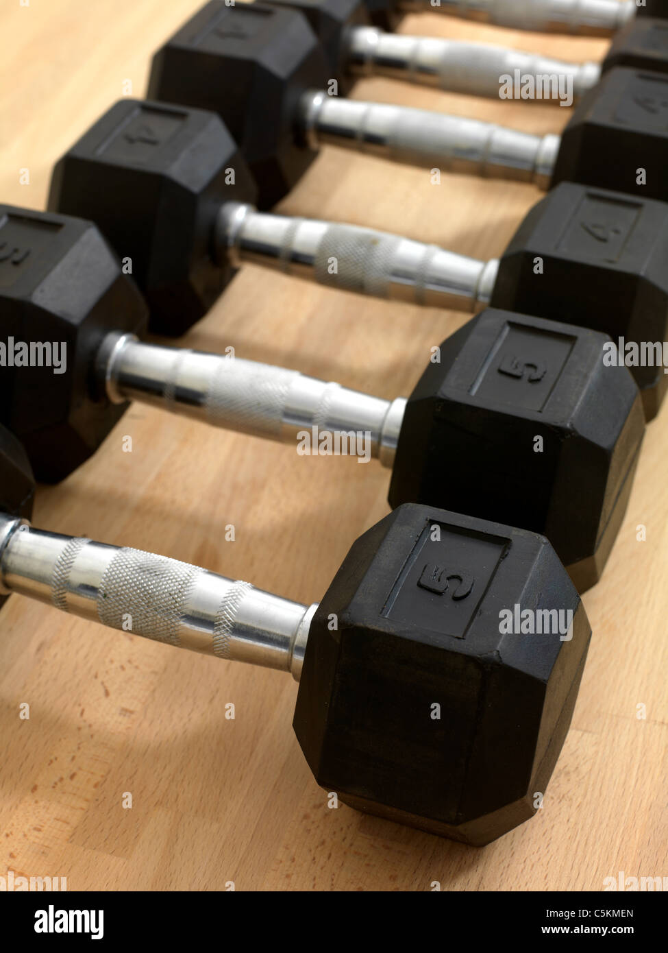 Gym and exercise equipment in the gym Stock Photo Alamy