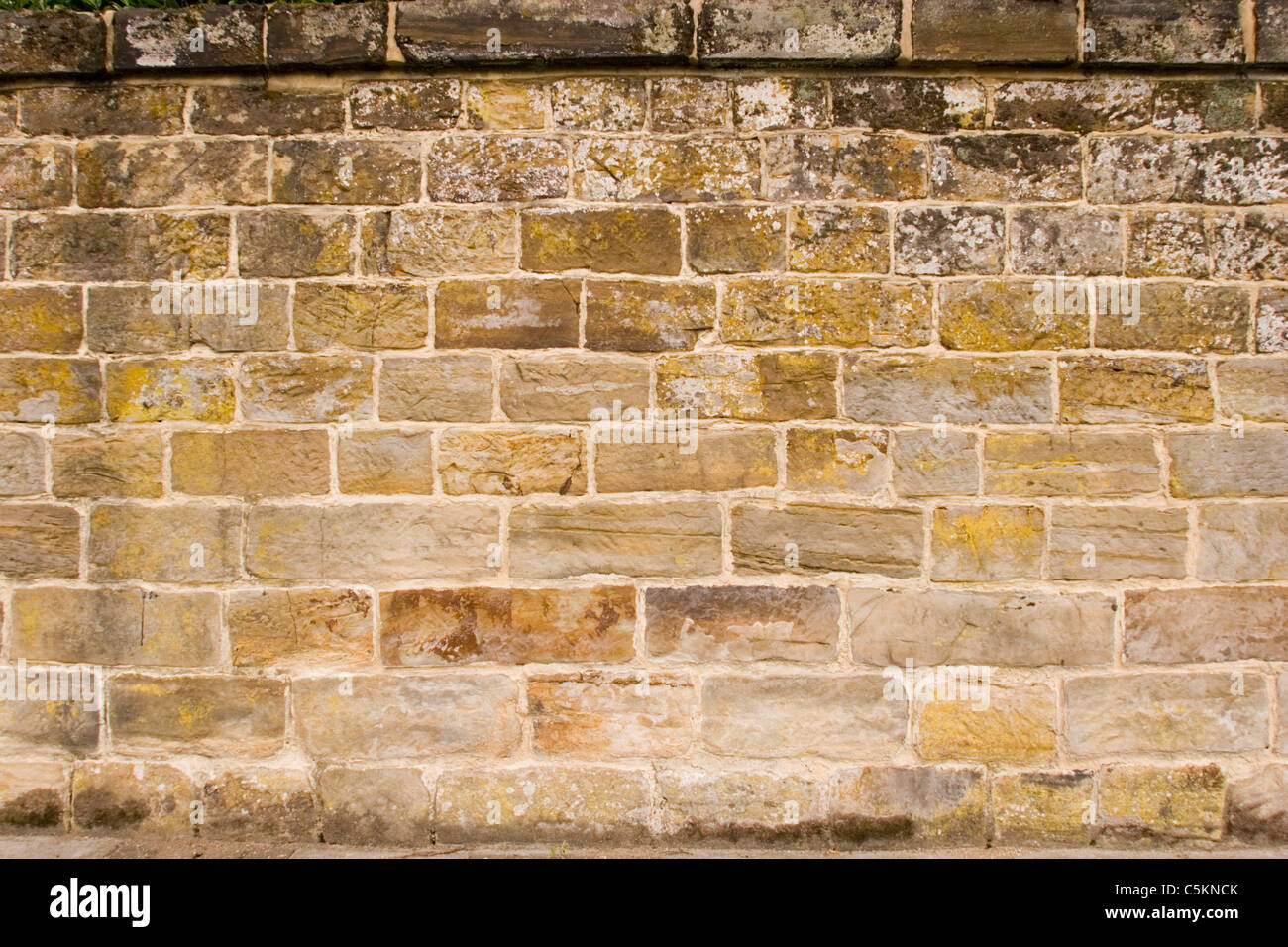 Horsham Park wall, West Sussex, England Stock Photo