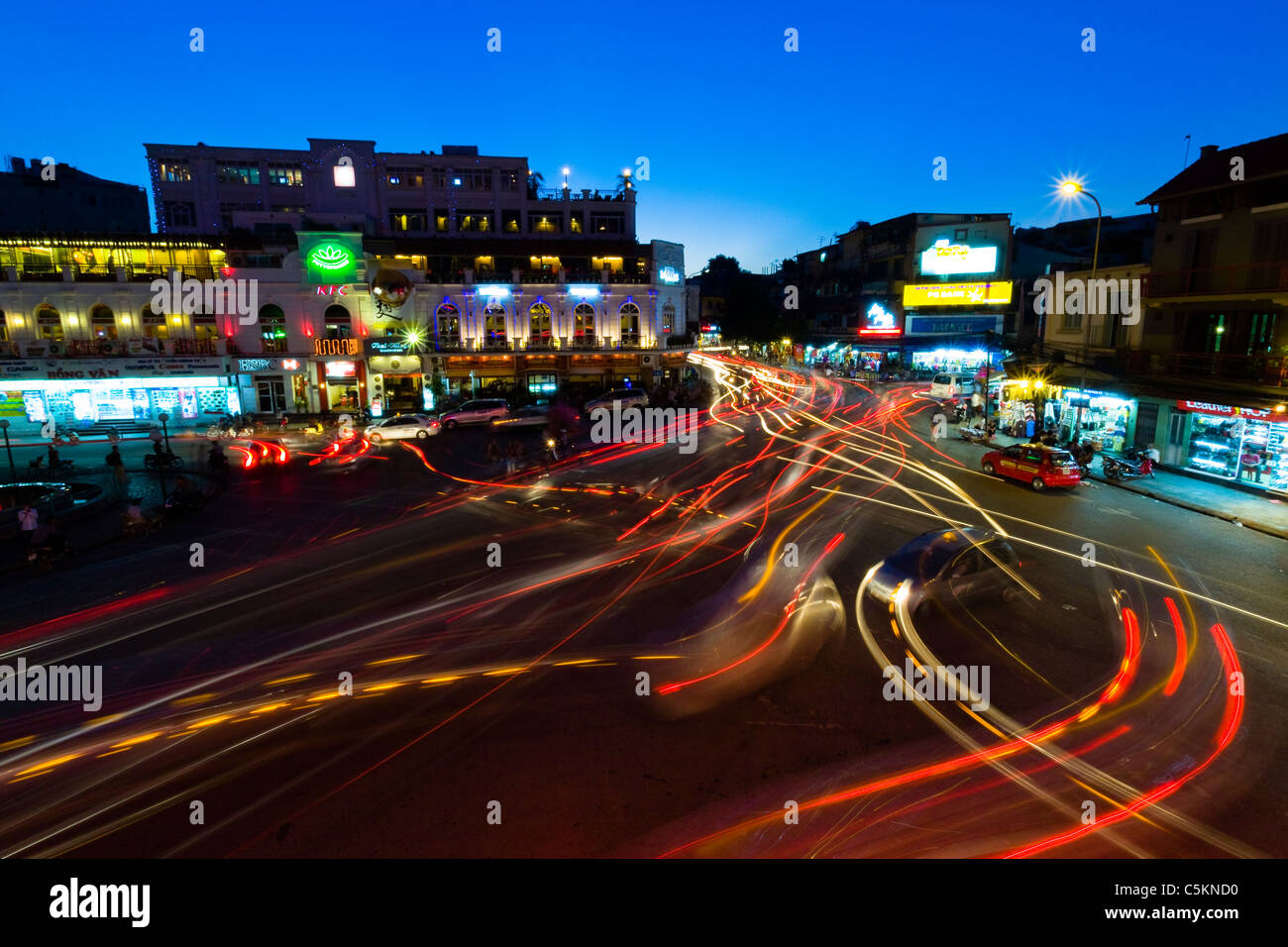 10 Seconds In Hanoi Stock Photo Alamy