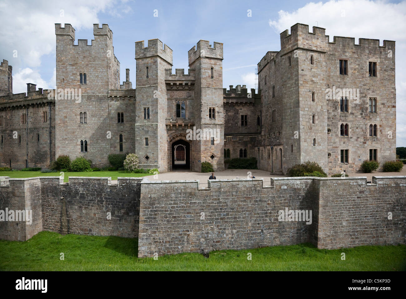 Raby Castle near Barnard Castle, County Durham, England, UK Stock Photo