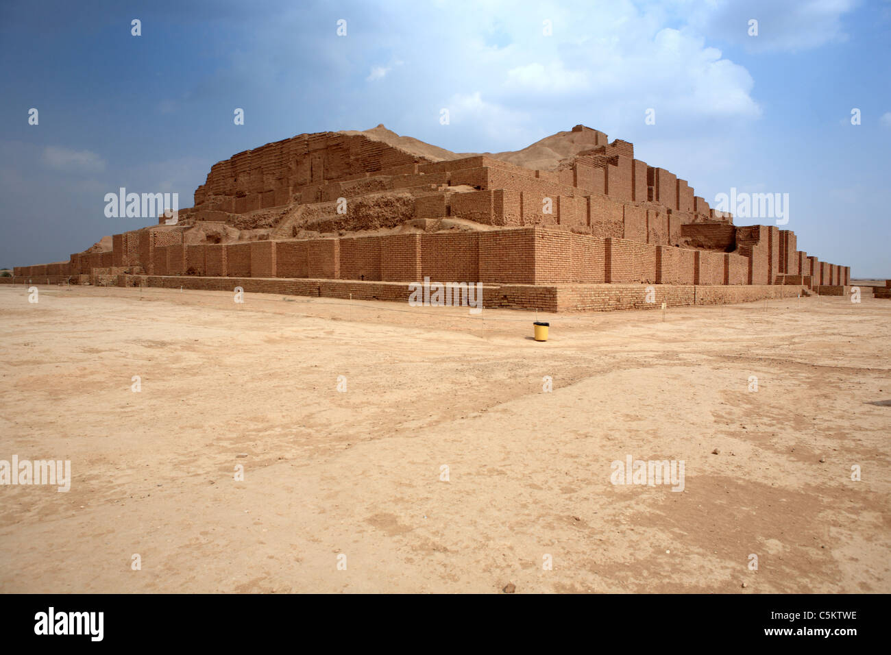 Elamite ziqqurat (13th century BC), UNESCO World Heritage Site, Chogha Zanbil (Tchogha Zanbil), province Khuzestan, Iran Stock Photo
