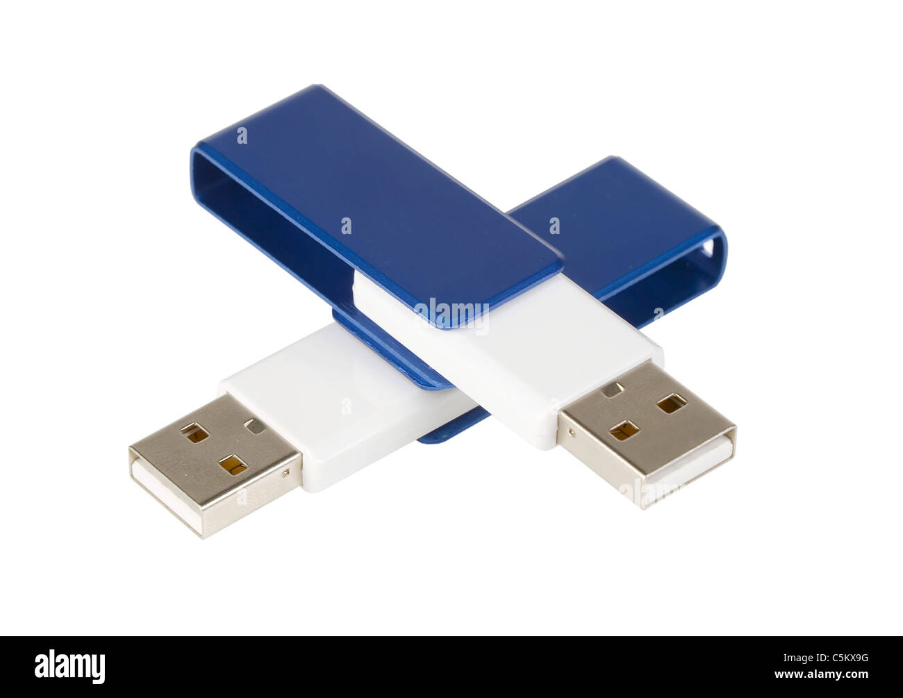 usb flash drive isolated on white background Stock Photo - Alamy