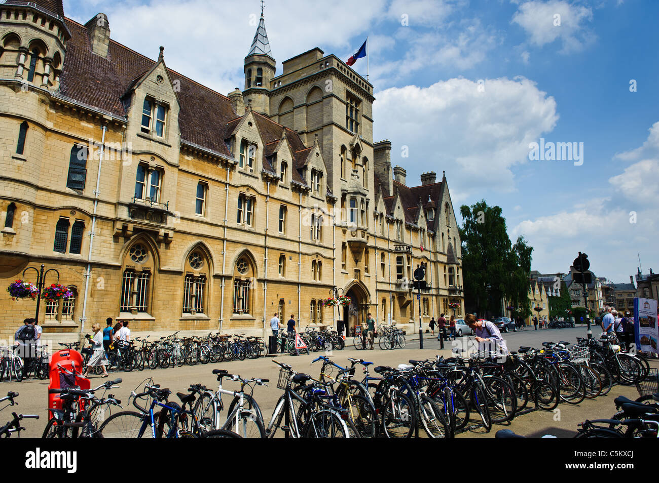 Broad Street, Oxford, England Stock Photo