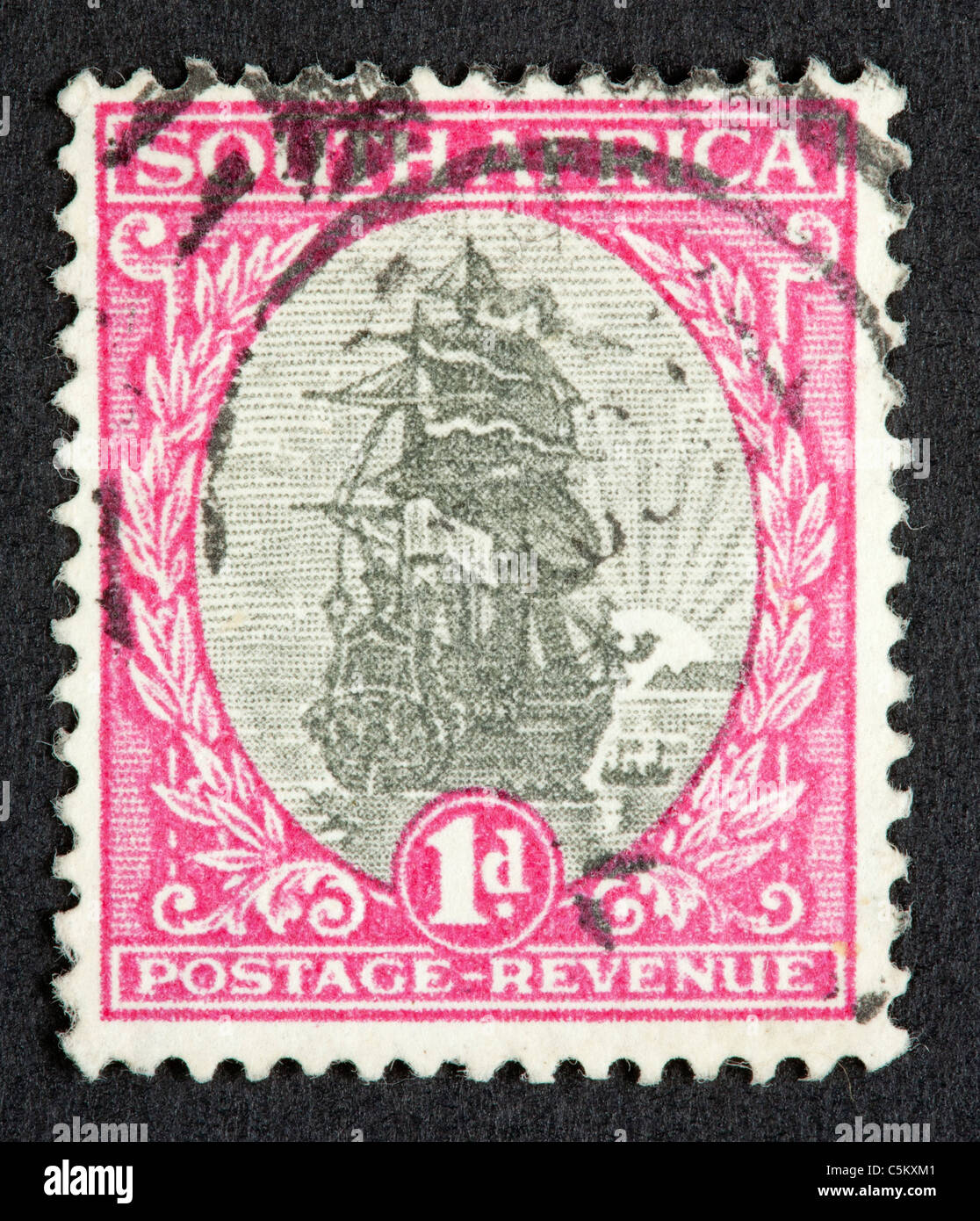 South African postage stamp Stock Photo Alamy