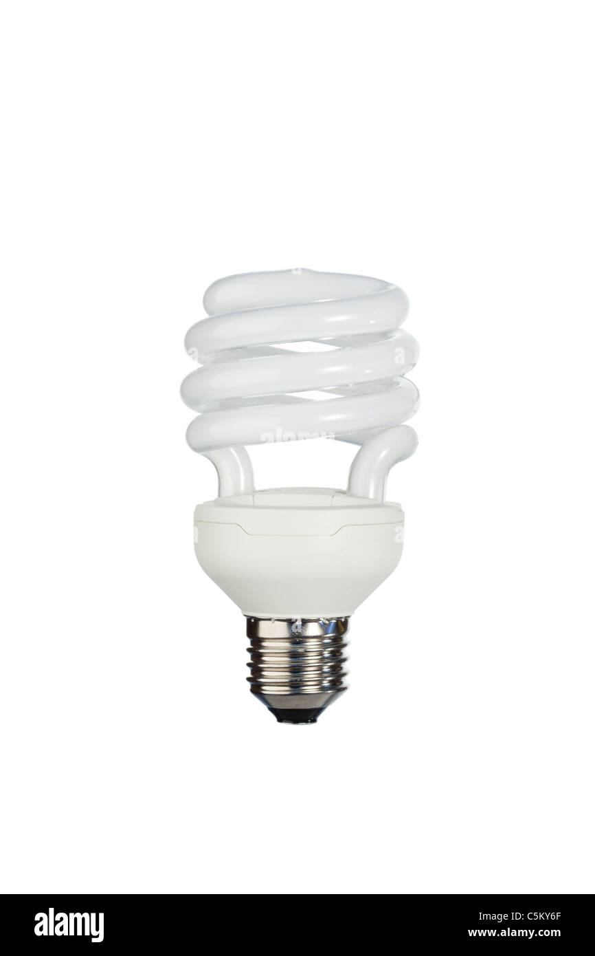 Fluorescent light bulb Stock Photo Alamy