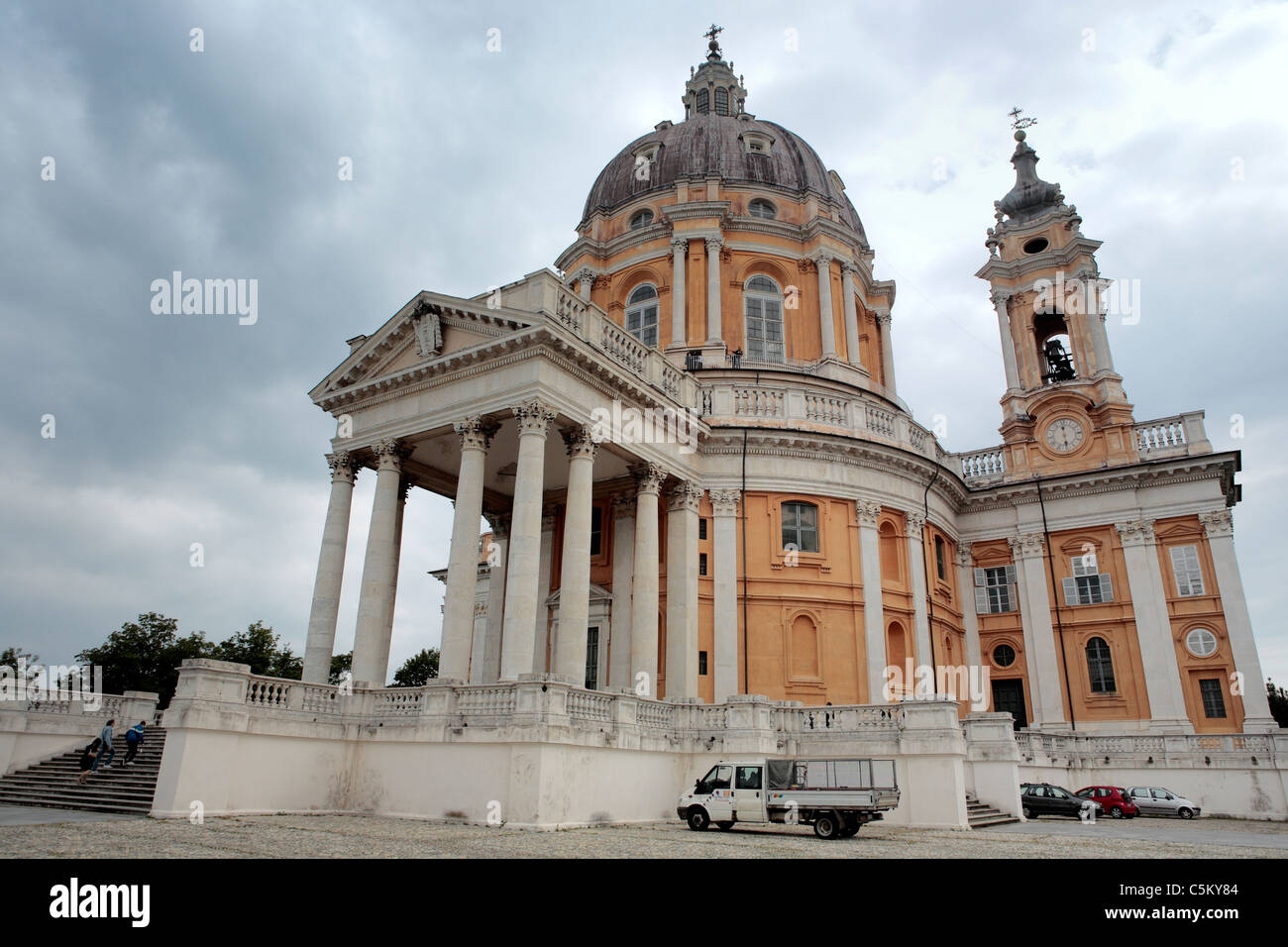 Basilica of Superga, Turin, Piedmont, Italy Stock Photo