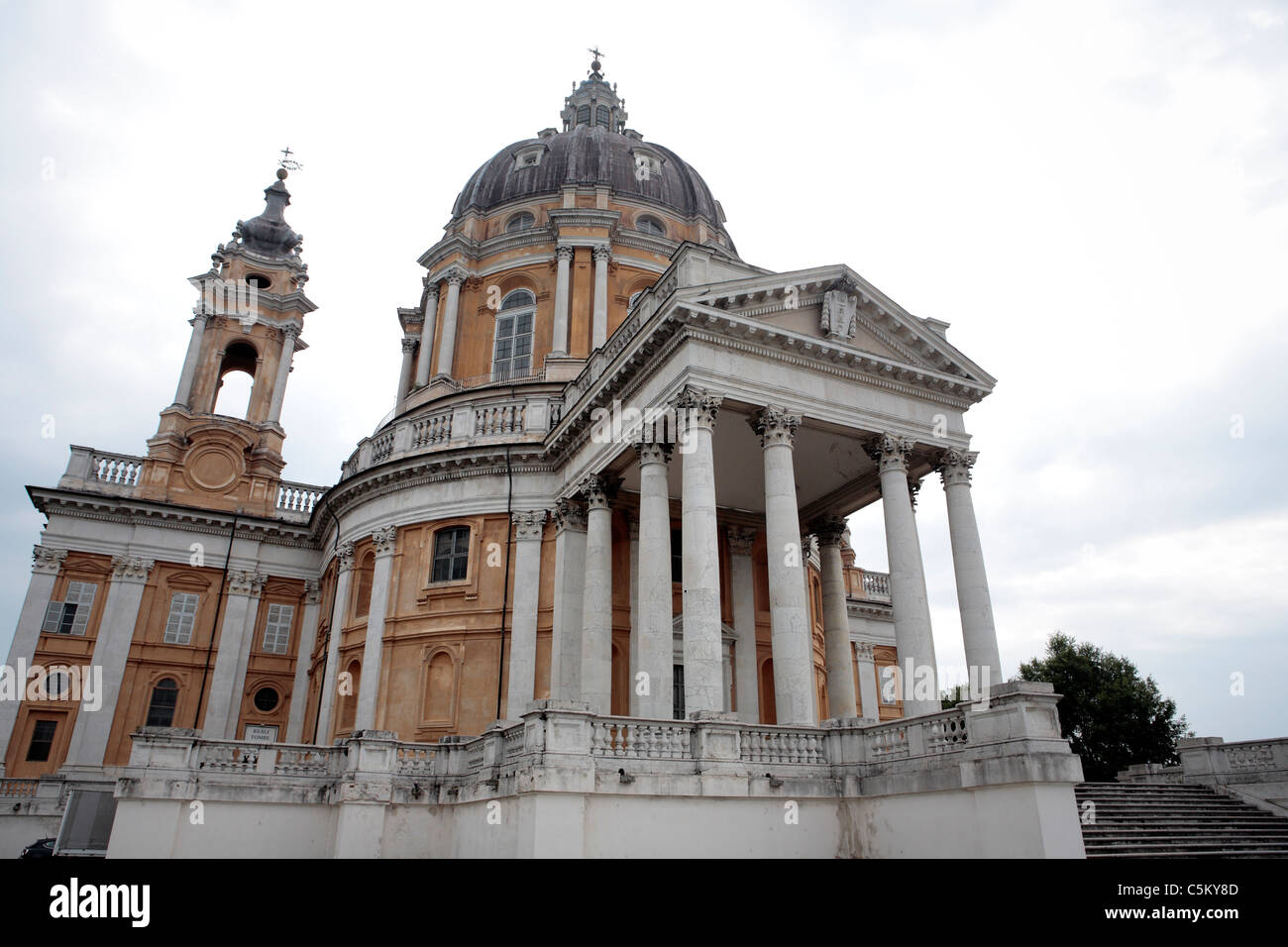 Basilica of Superga, Turin, Piedmont, Italy Stock Photo