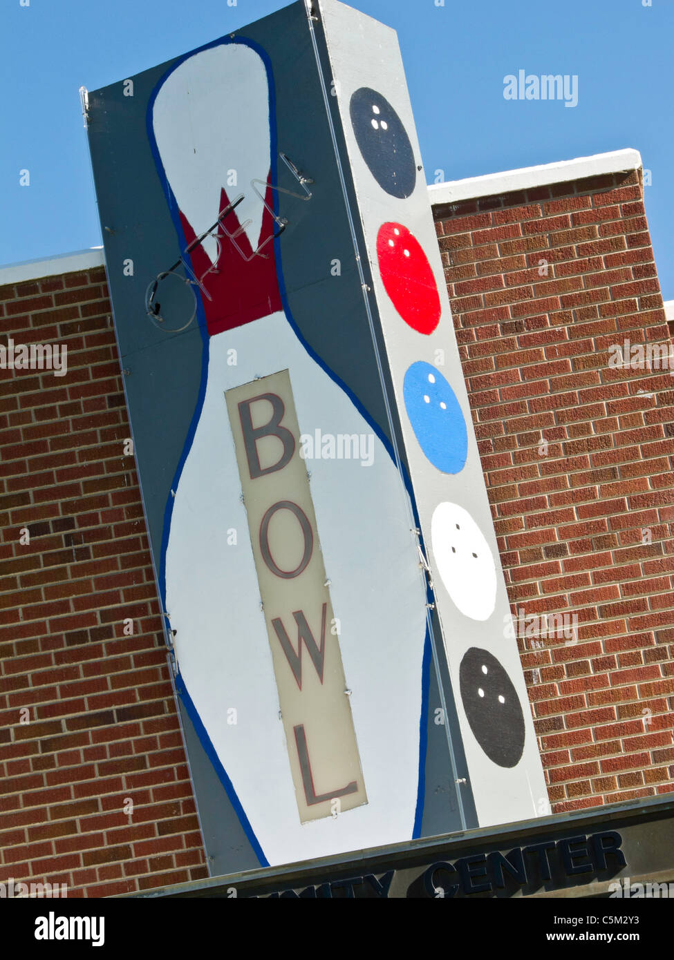 Black Eagle Civic Bowling Center, Great Falls, MT Stock Photo Alamy