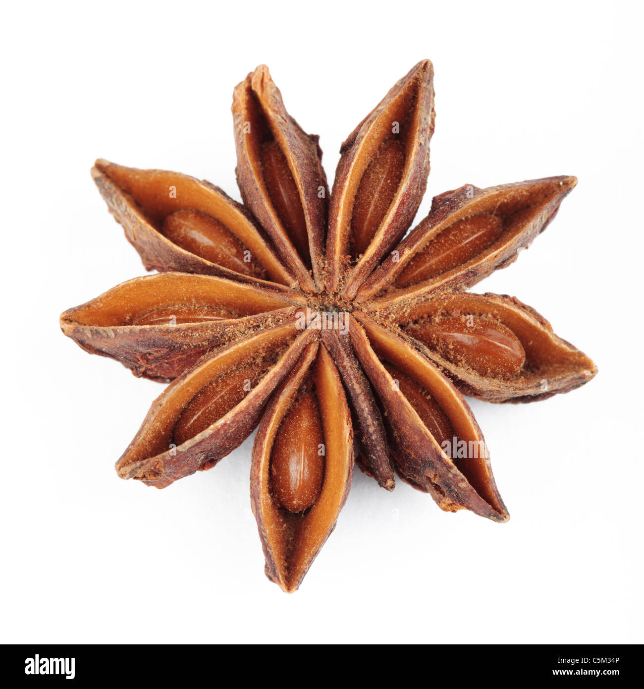 Star Anise Cut Out Stock Photo