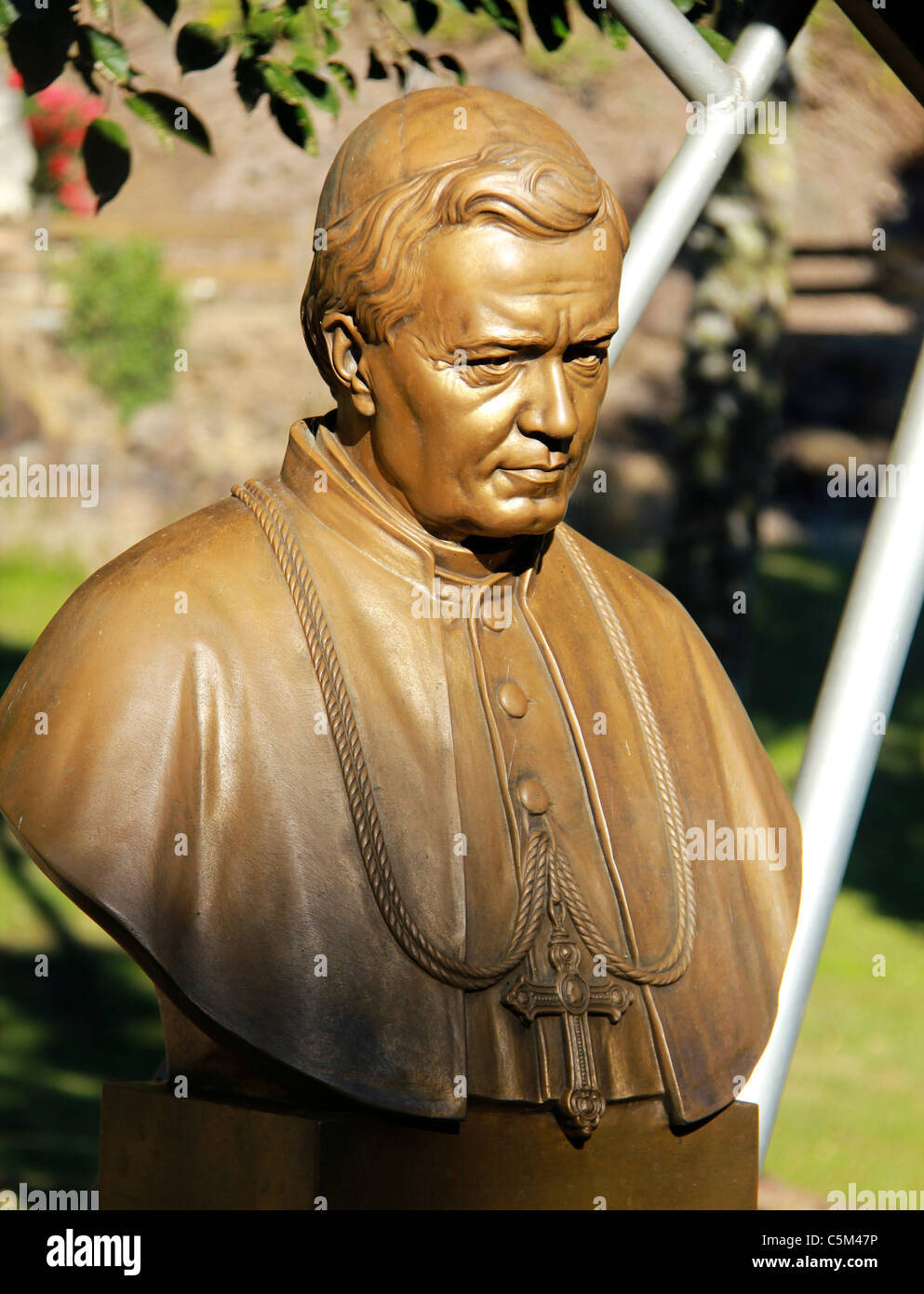 Bishop statue in Brisbane Queensland, Australia Stock Photo