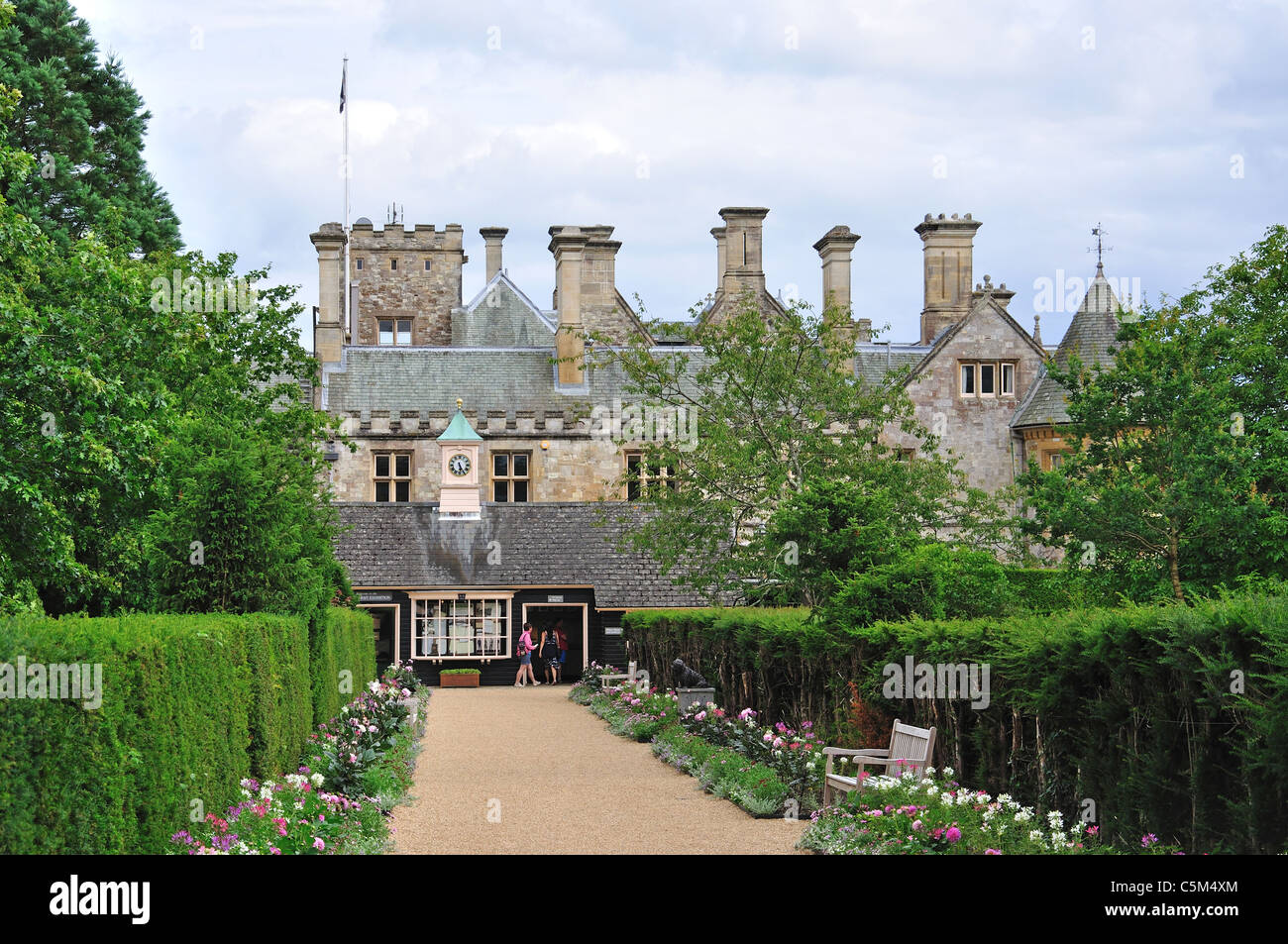 Palace House, Beaulieu, New Forest District, Hampshire, England, United Kingdom Stock Photo