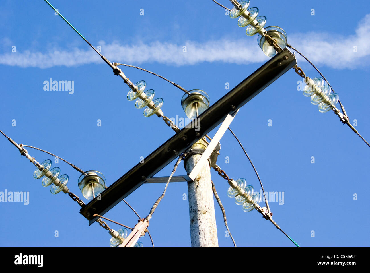 Glass insulators hires stock photography and images Alamy