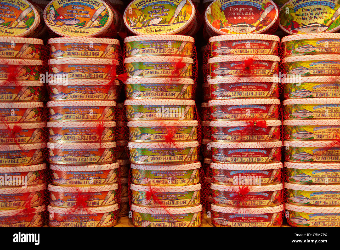 Tinned food Stock Photo