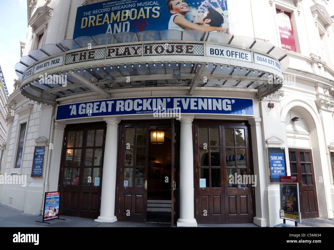 Playhouse Theatre, Northumberland Avenue, London Stock Photo Alamy