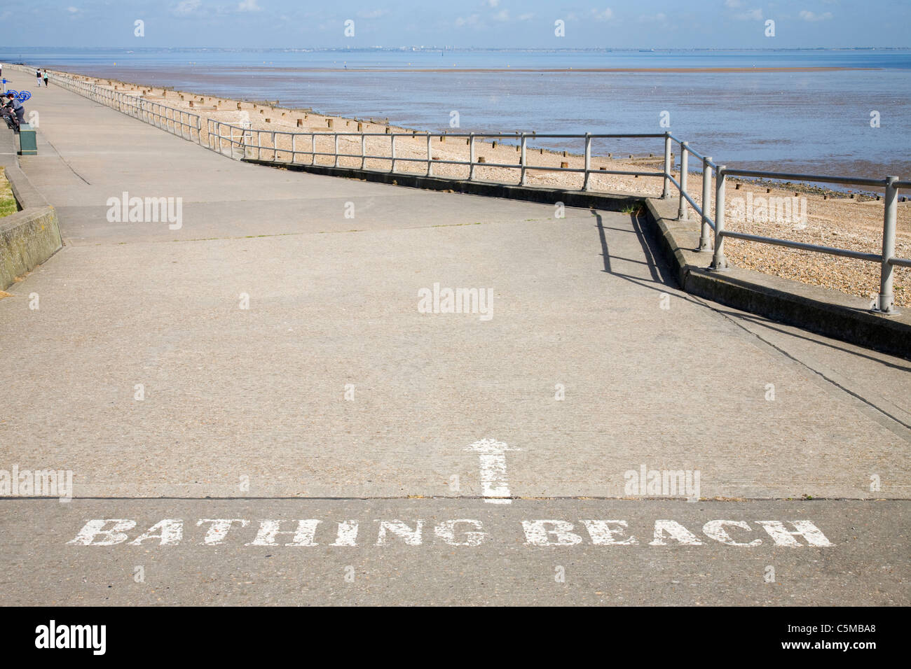 This way to the Bathing Beach at Minster, Isle of Sheppey, Kent