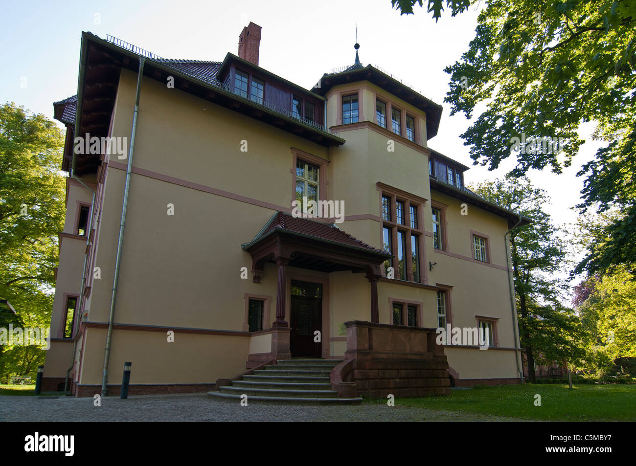 Truman Villa, front view, Babelsberg, Potsdam, Germany Stock Photo Alamy