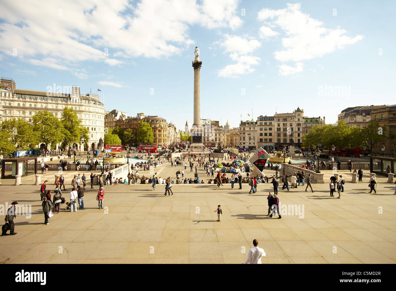 Trafalgar Square London Stock Photo - Alamy