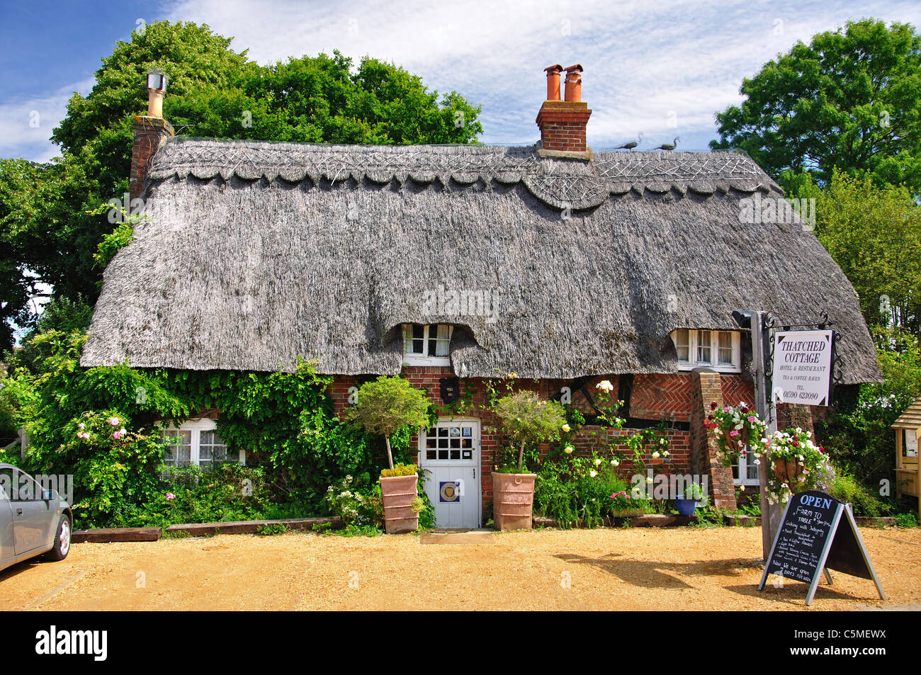 Thatched Cottage Hotel Restaurant Brookley Road Brockenhurst