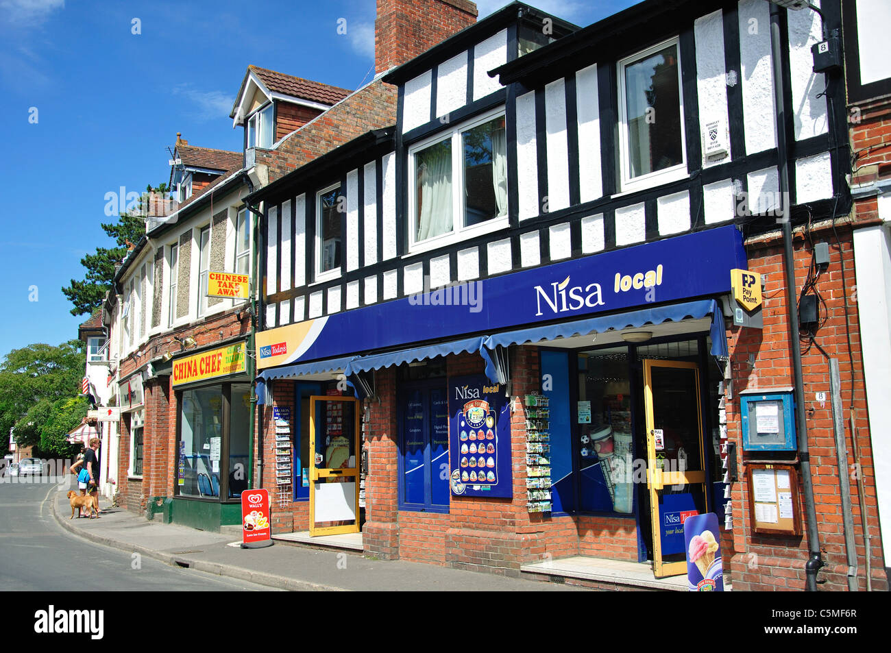Village centre, Brookley Road, Brockenhurst, New Forest, Hampshire