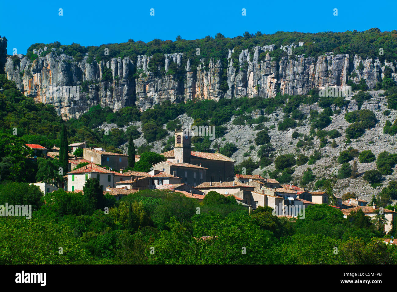 Corconne,Gard, Languedoc Roussillon, France Stock Photo