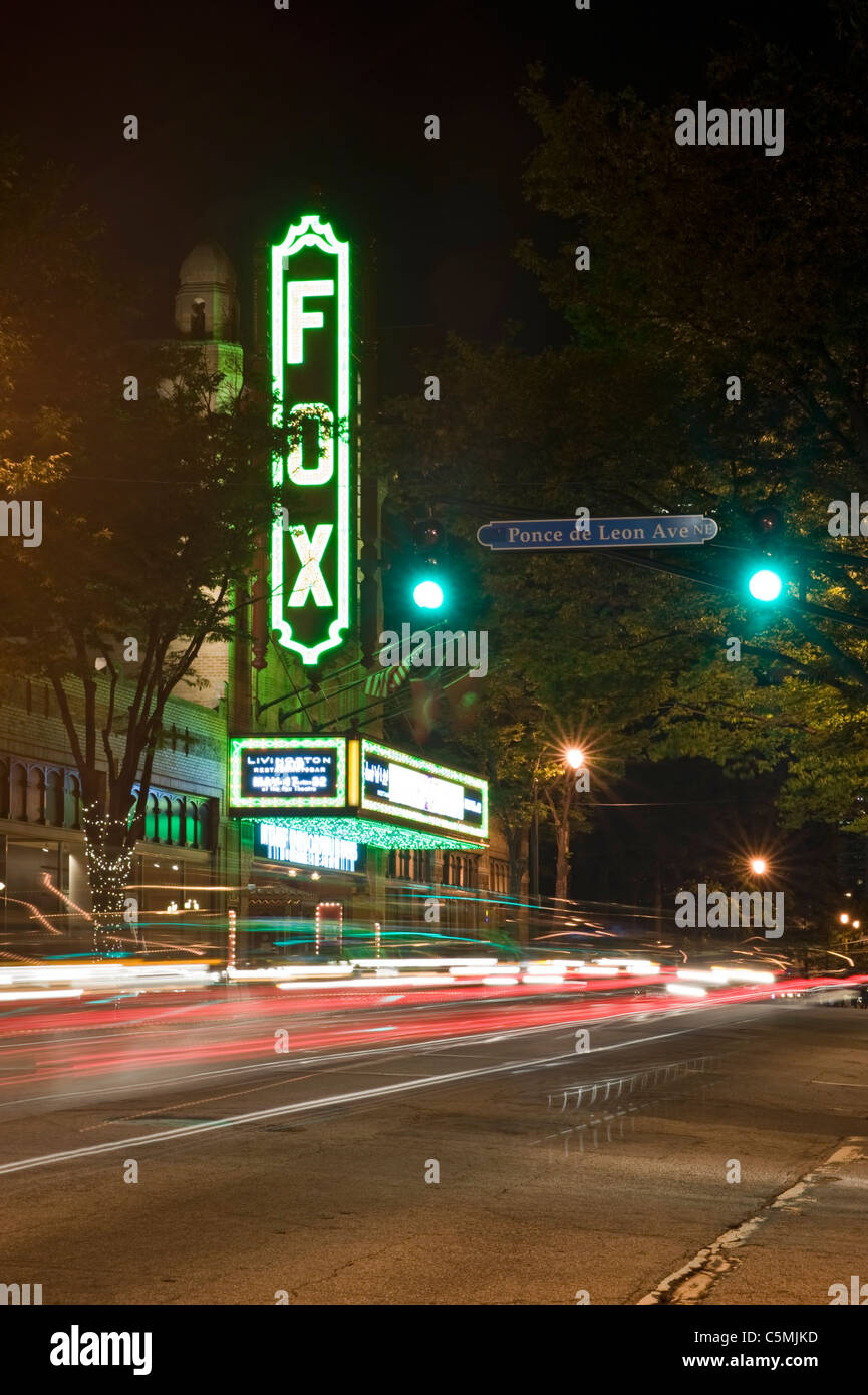 The Fox Theater near downtown Atlanta, Georgia, USA Stock Photo - Alamy