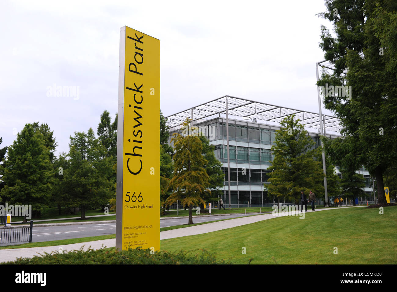 Chiswick Park a new office and business park in Chiswick West London UK Stock Photo