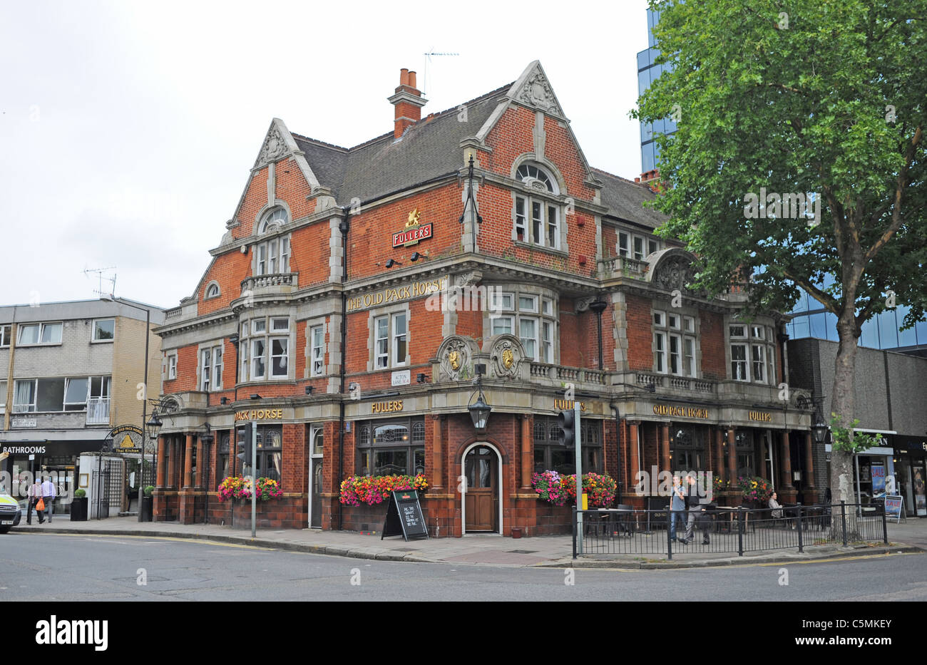 The Old Pack Horse a Fullers brewery pub in Chiswick West London UK