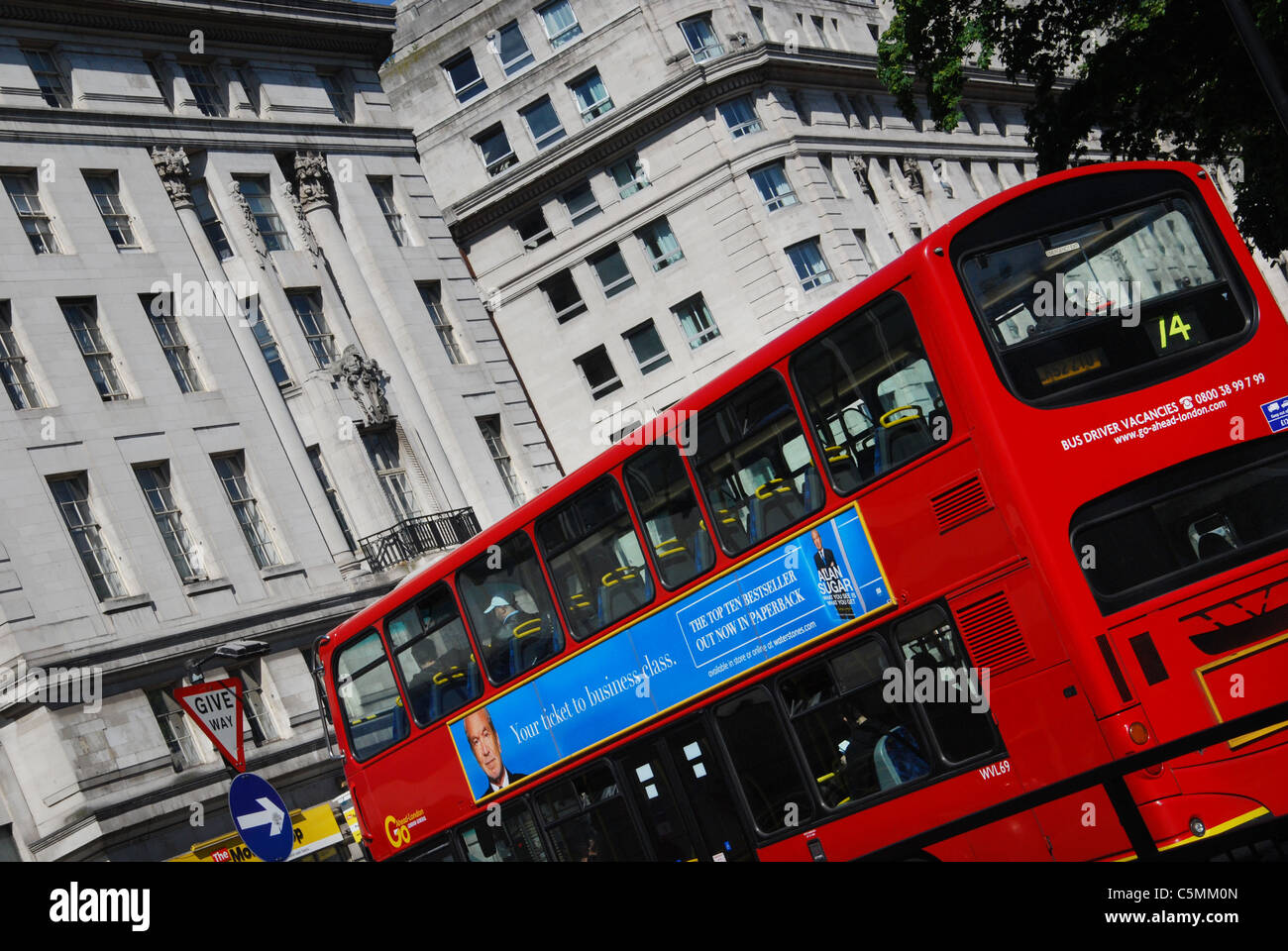 Housing and office blocks in Central London United Kingdom Stock Photo