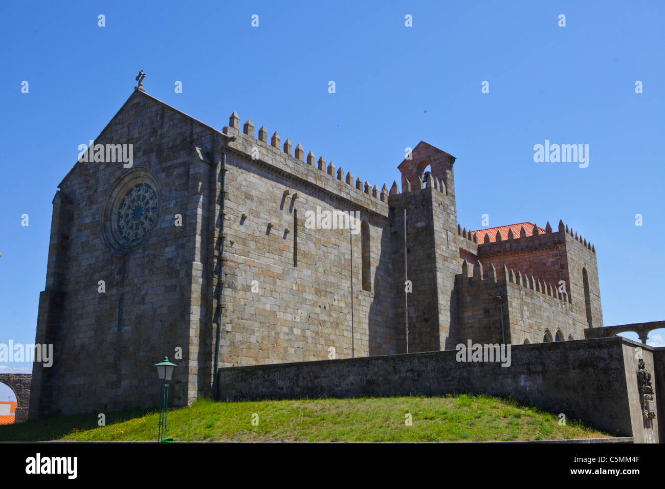Church of the monastery of Santa Clara, Vila do Conde ,Portugal Stock Photo