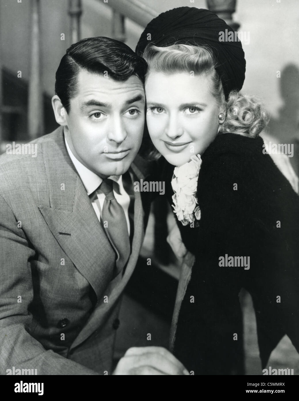 ARSENIC AND OLD LACE 1944 Warner Bros Pictures film with Cary Grant and Priscilla Lane Stock Photo