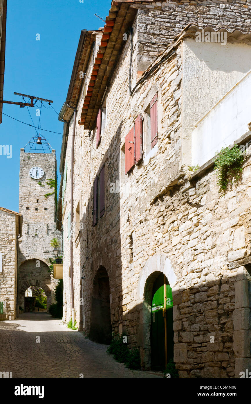 Vézénobres, Gard, Languedoc-Roussillon, France Stock Photo