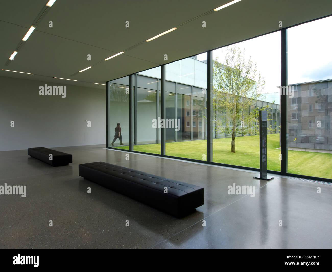 New building at Folkwang Museum in Essen Germany designed by David Chipperfield architect Stock Photo