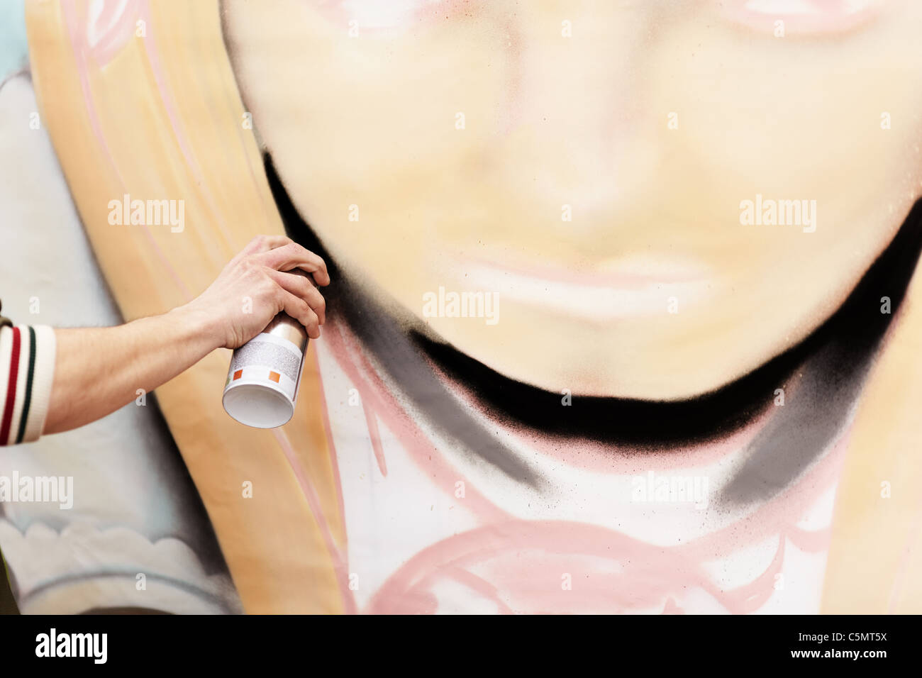 Sketch spray paint hi-res stock photography and images - Alamy