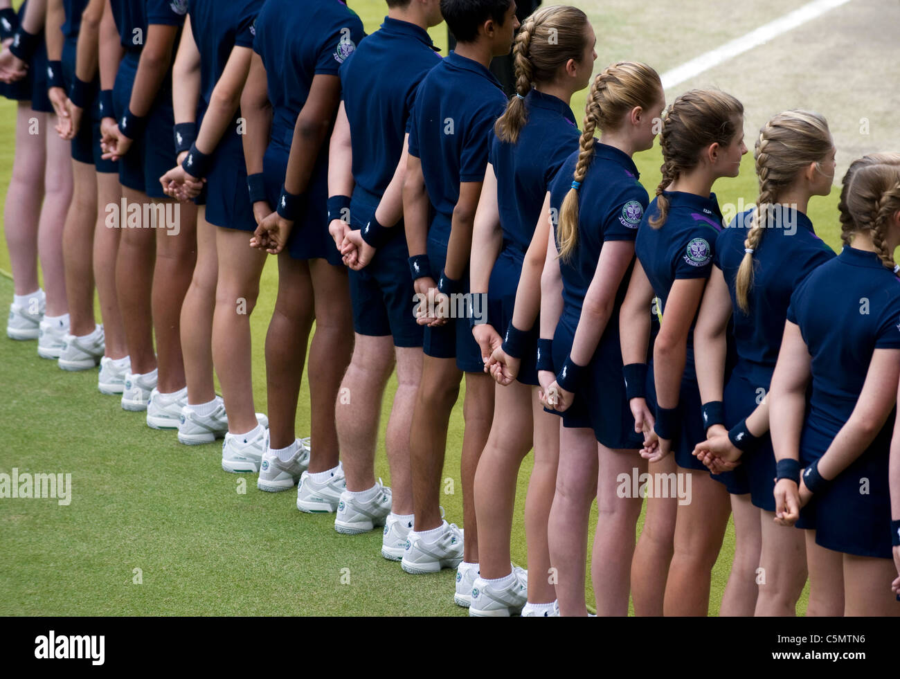 Wimbledon ball girls hires stock photography and images Alamy