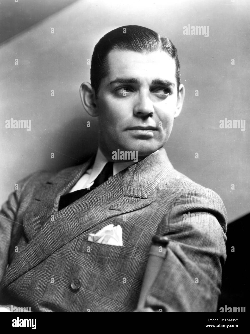 CLARK GABLE (1901-1960) US film actor about 1930 Stock Photo