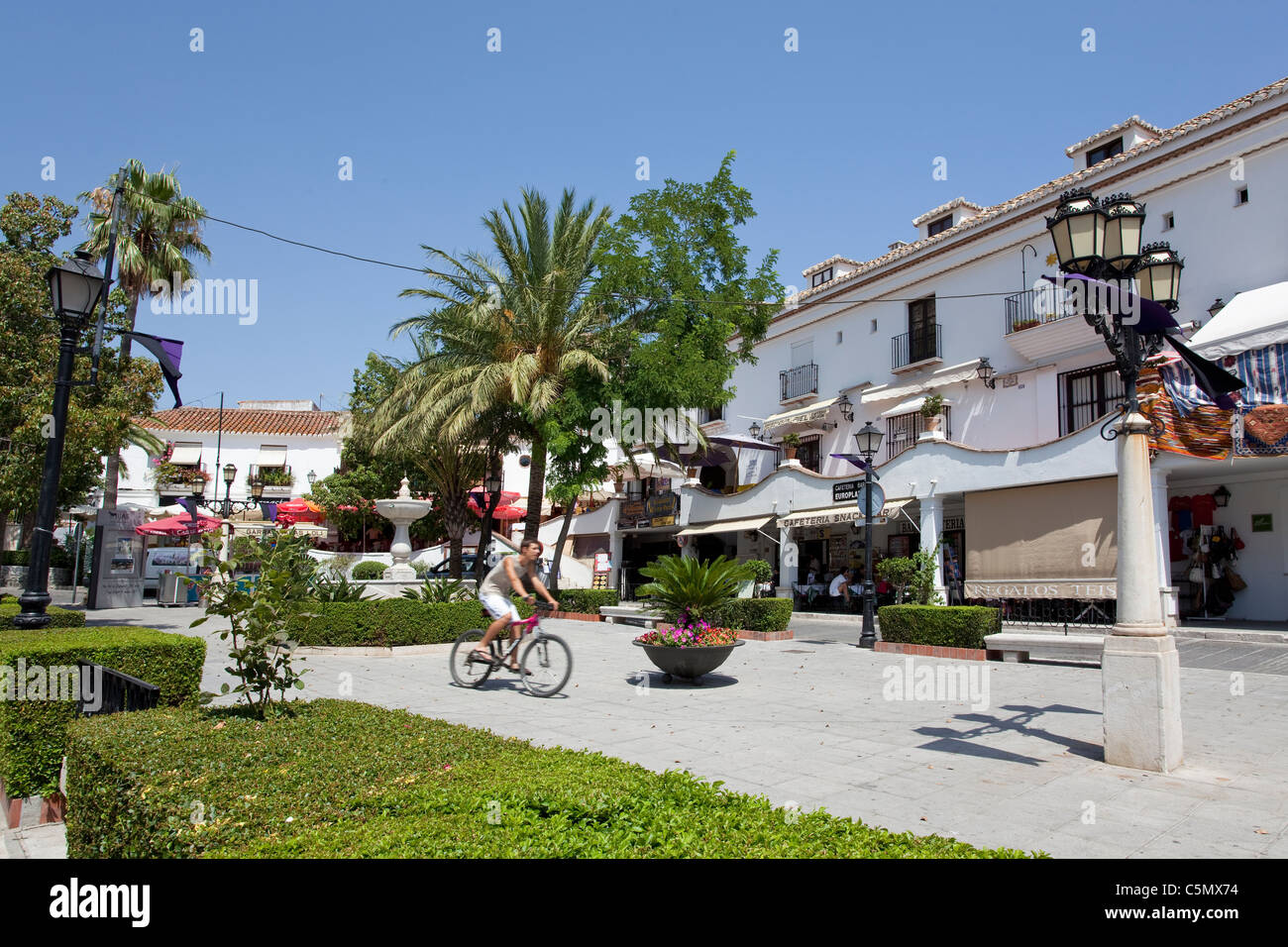 Mijas Pueblo,Costa Del Sol,Spain Stock Photo Alamy