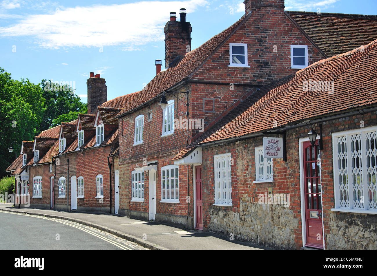 High Street, Beaulieu, Hampshire, England, United Kingdom Stock Photo