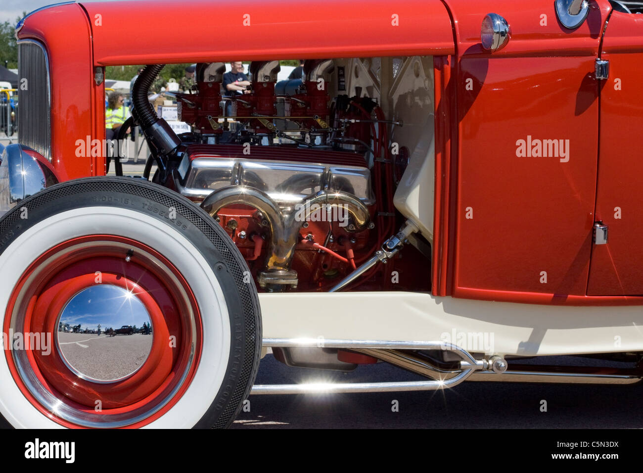 1948 Ford F-1 Truck Abstract Stock Photo