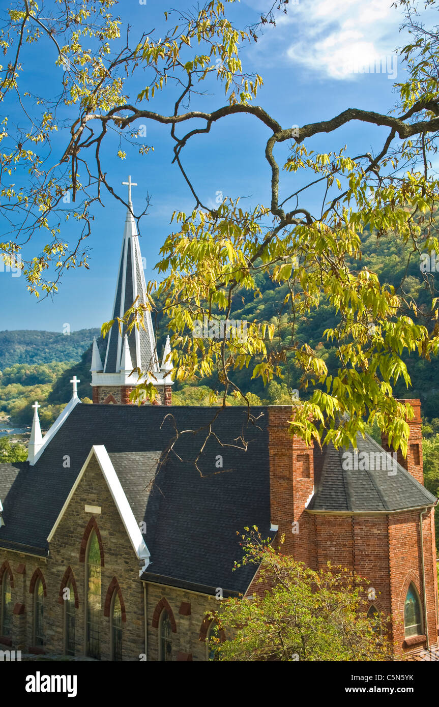 St. Peter's Roman Catholic Church (Harpers Ferry, West Virginia Stock ...