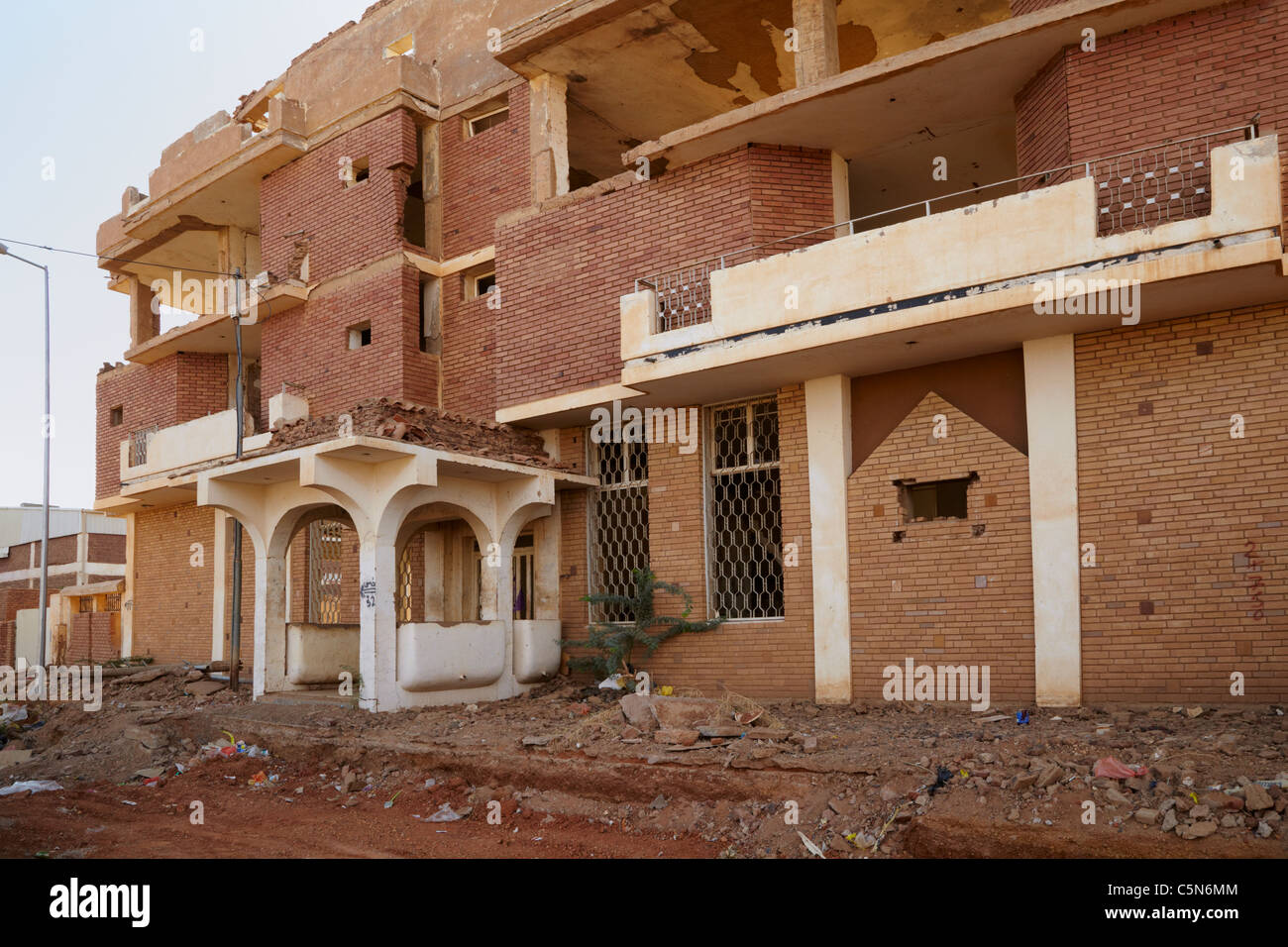 Al-Shifa Pharmaceutical Factory destroyed by the United States Government, Khartoum, Northern Sudan, Africa Stock Photo