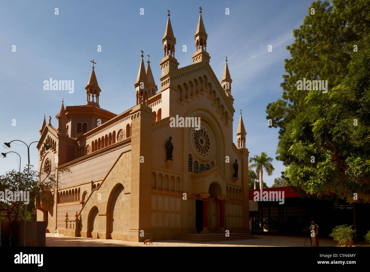 St. Matthew's Cathedral, Khartoum, Northern Sudan, Africa Stock Photo