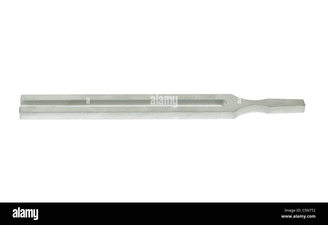 Tuning fork used to reproduce the perfect pitch Stock Photo Alamy