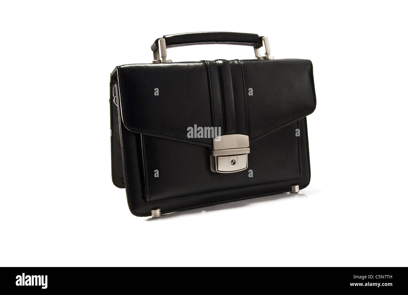 business briefcase is isolated on a white background Stock Photo - Alamy