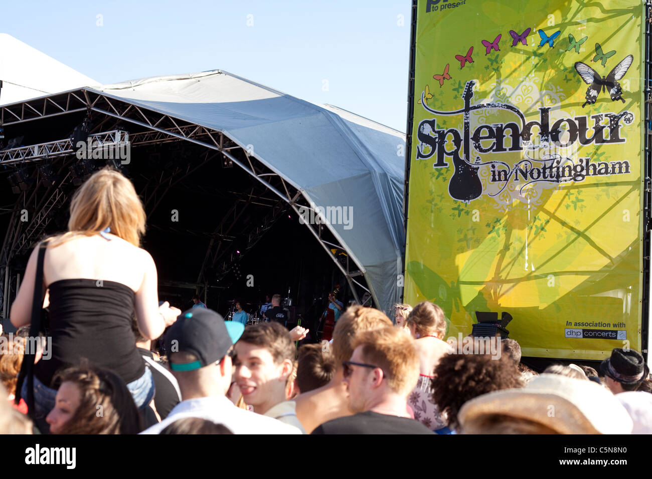 The music festival Splendour in Nottingham England UK Stock Photo Alamy
